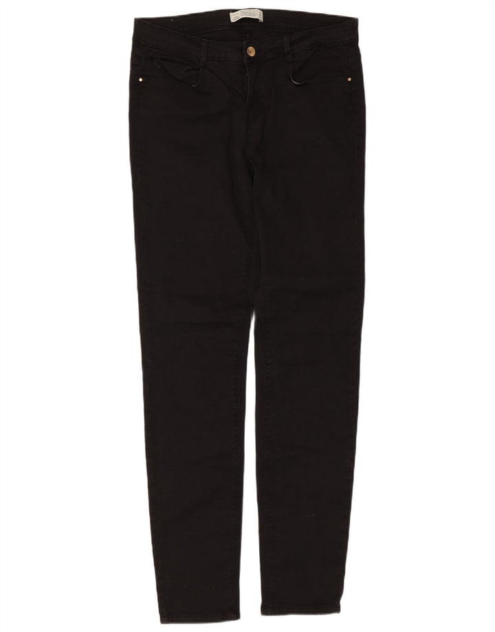 Zara Womens Trafaluc Slim Jeans EU 42 Large W32 L30 Black