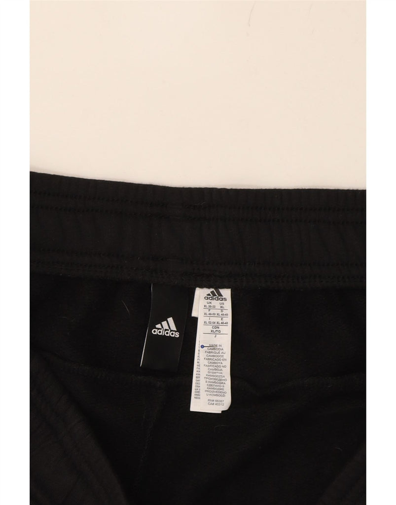 ADIDAS Womens Bermuda Sport Shorts UK 20/22 XL  Black Cotton Vintage Adidas and Second-Hand Adidas from Messina Hembry 