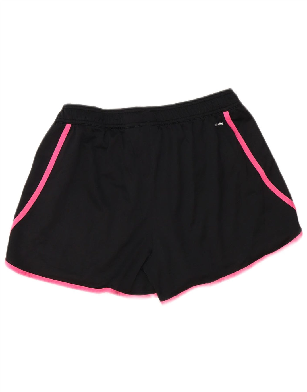 ADIDAS Womens Climalite Sport Shorts UK 16/18 Large  Black Polyester