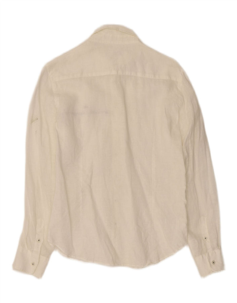 PEUTEREY Boys Shirt 13-14 Years White Vintage PEUTEREY and Second-Hand PEUTEREY from Messina Hembry 