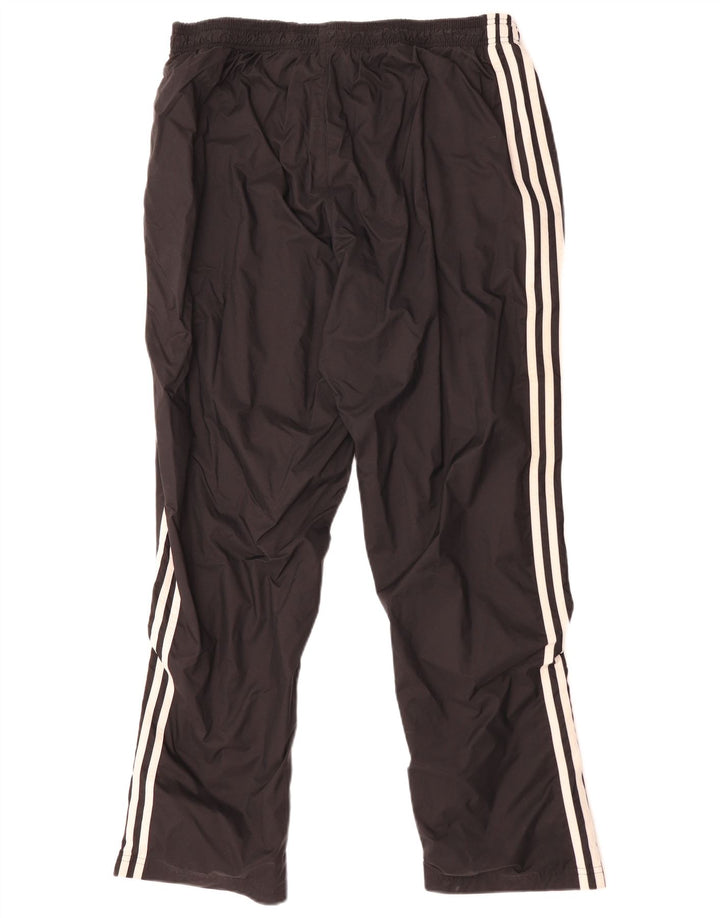 ADIDAS Mens Climalite Tracksuit Trousers XL  Black Nylon