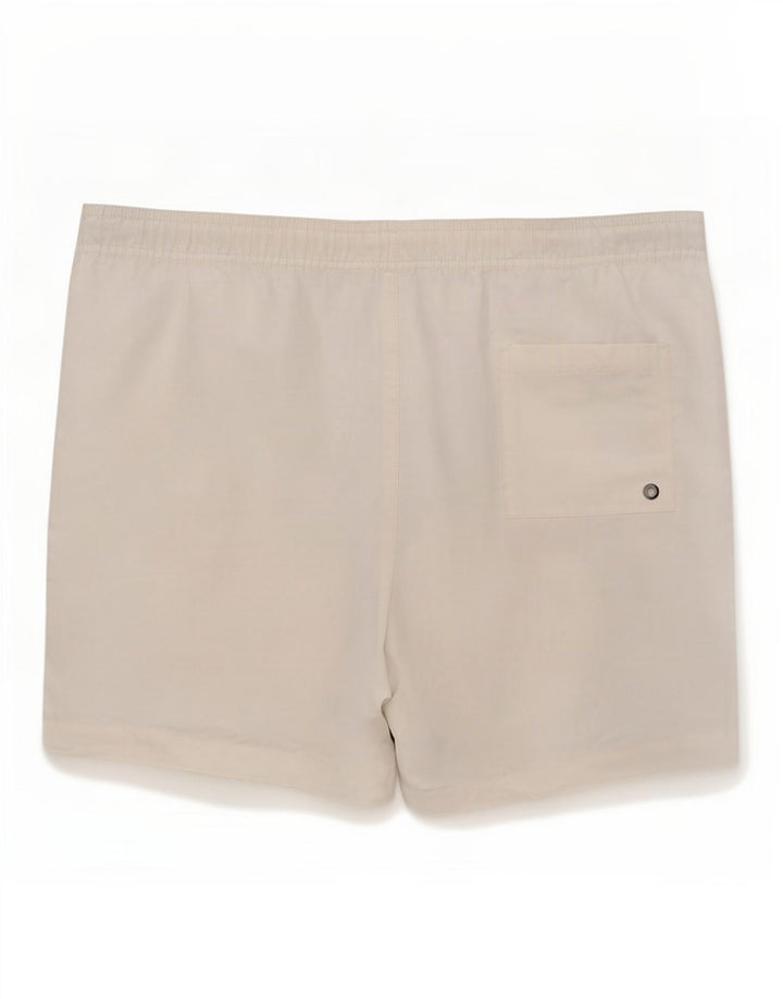 Calvin Klein Mens Graphic Swimming Shorts Medium White