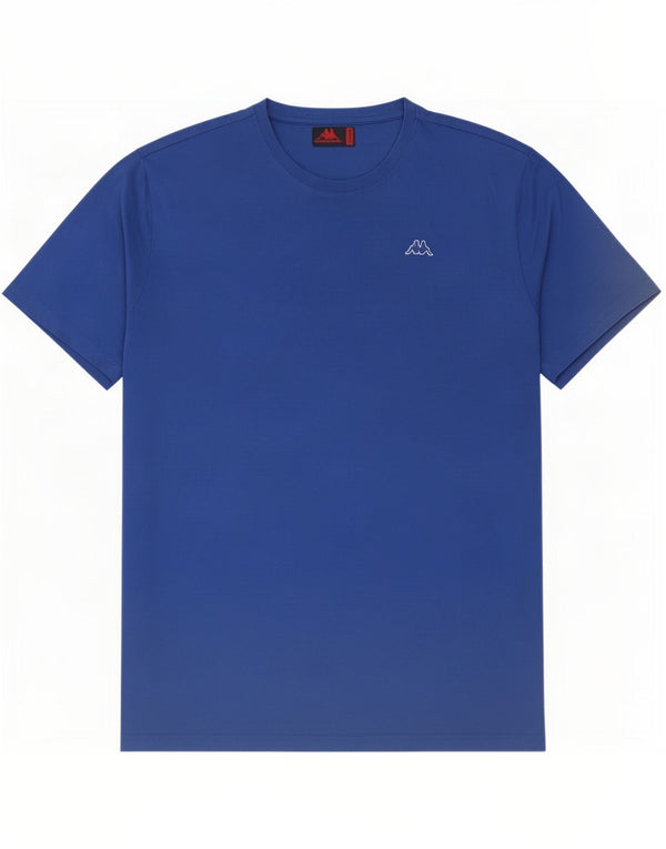 Kappa Mens T-Shirt Top 2XL Blue Cotton