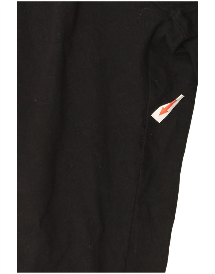 Marks & Spencer Womens Crop Leggings UK 16 Large Black Cotton