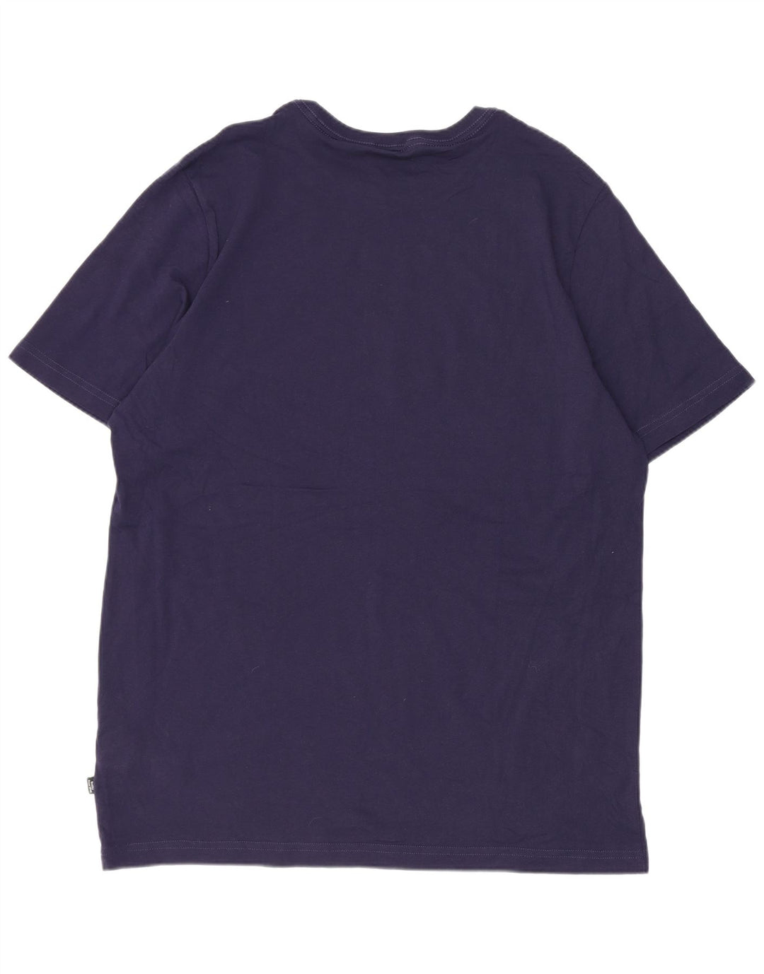 Puma Mens T-Shirt Top Large Navy Blue Cotton