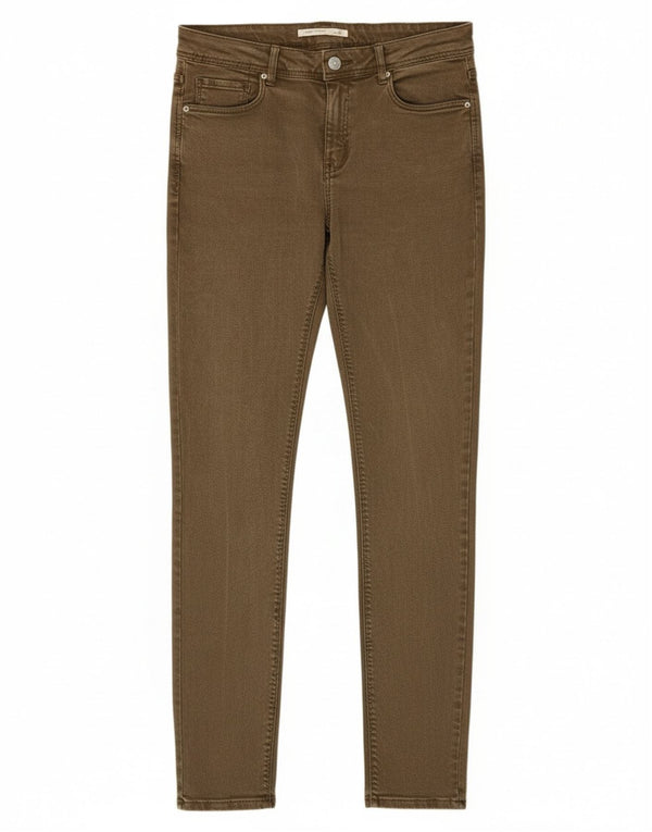 Zara Womens Trafaluc Skinny Jeans EU 42 Large W32 L31 Khaki