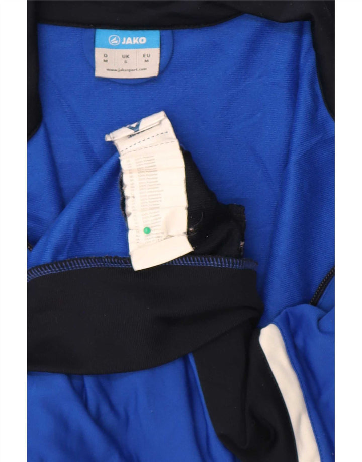 Jako Mens Tracksuit Top Jacket Small Blue Colourblock Polyester