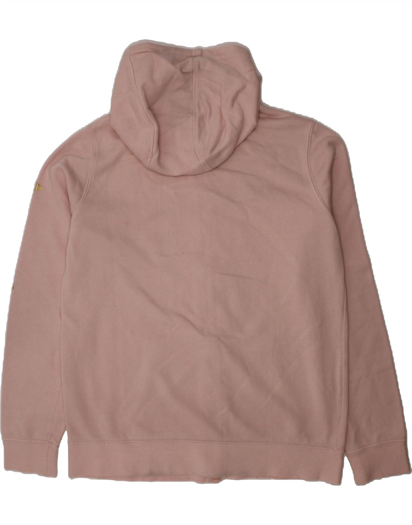 NIKE Girls Graphic Zip Hoodie Sweater 13-14 Years XL Pink Cotton Vintage Nike and Second-Hand Nike from Messina Hembry 