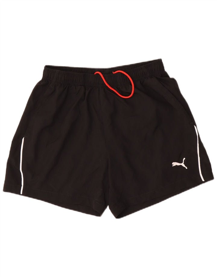 Puma Mens Sport Shorts Medium  Black Polyester