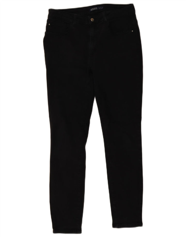 Zara Mens Slim Jeans EU 44 Large W34 L28 Black