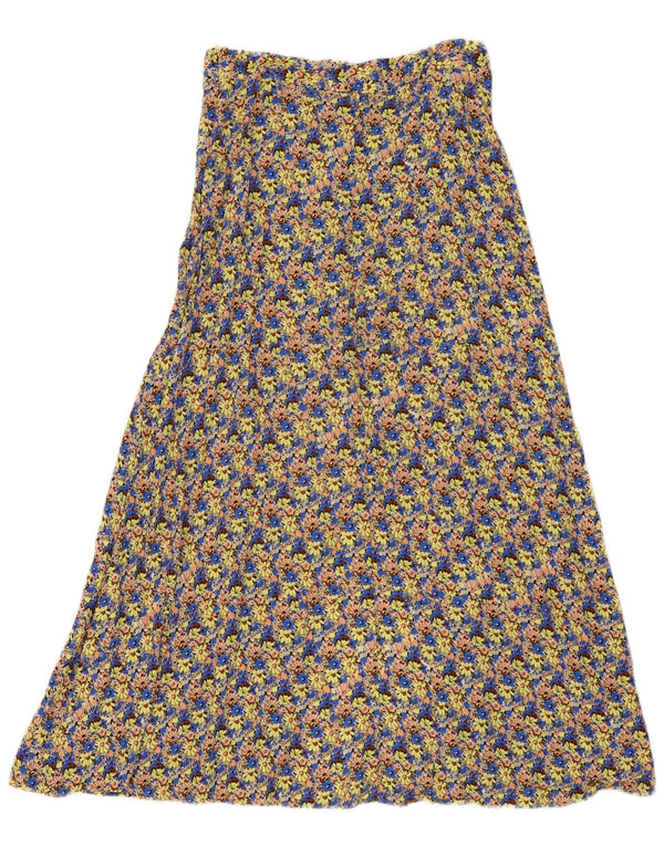 Zara Womens Maxi Skirt Medium W29  Multicoloured Floral