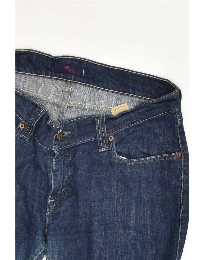 LEVI'S Womens 504 Slim Jeans US 13 Large W36 L34 Blue Cotton | Vintage Levi's | Thrift | Second-Hand Levi's | Used Clothing | Messina Hembry 