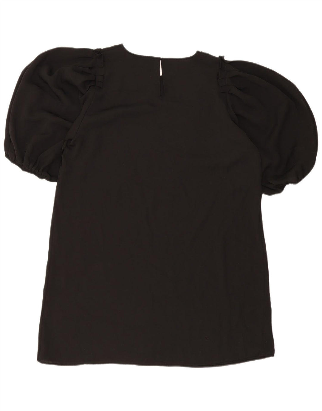 Zara Womens 3/4 Sleeve Shift Dress UK 18 XL Black