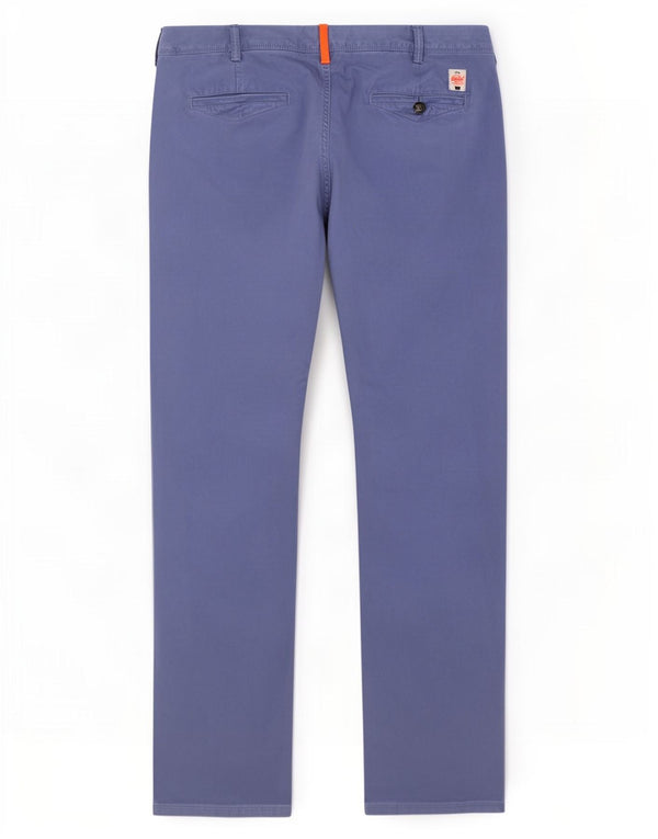 Superdry Womens Slim Chino Trousers Large W34 L31 Blue Cotton