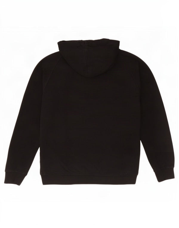 Kappa Mens Graphic Hoodie Jumper Small Black