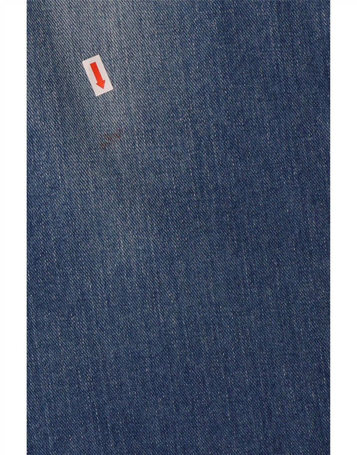 VINTAGE Womens Tapered Jeans W32 L31  Blue Cotton