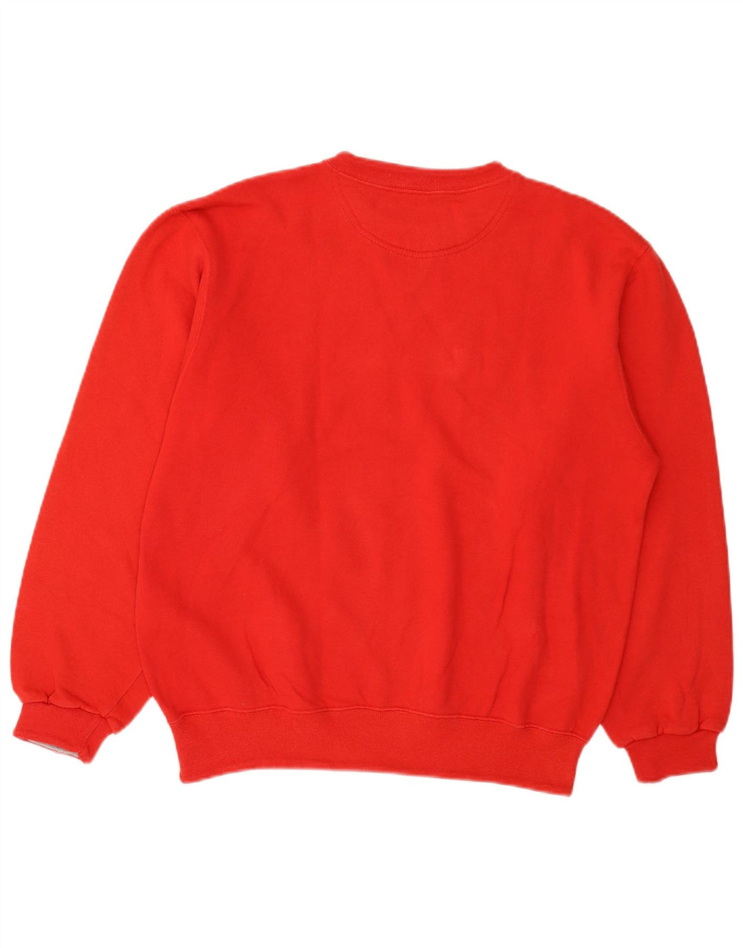 CHAMPION Mens Graphic Sweatshirt Jumper Small Red Cotton