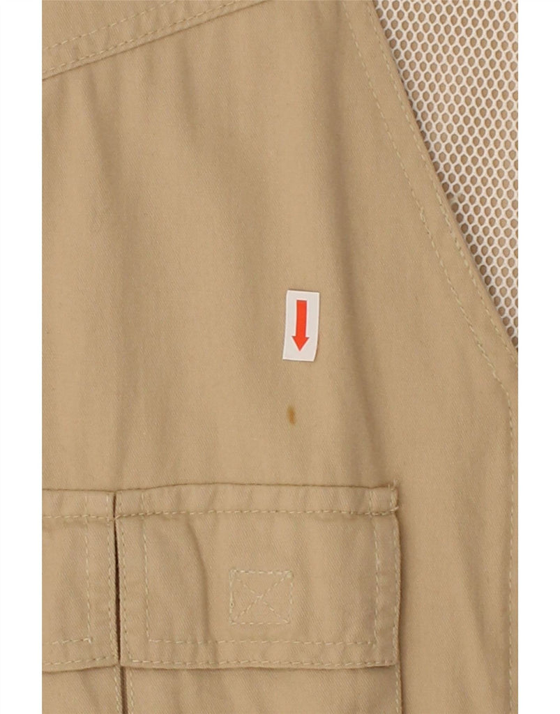CAMEL Mens Utility Gilet UK 38 Medium Beige Cotton Vintage Camel and Second-Hand Camel from Messina Hembry 