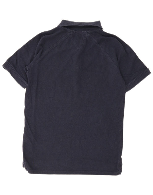 Tommy Hilfiger Boys Short Sleeve Graphic Polo Shirt 15-16 Years Navy Blue