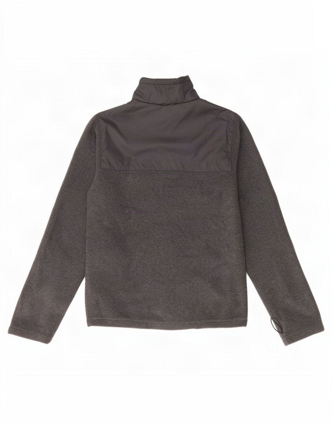 Columbia Mens Fleece Jacket UK 34 XS Grey Polyester