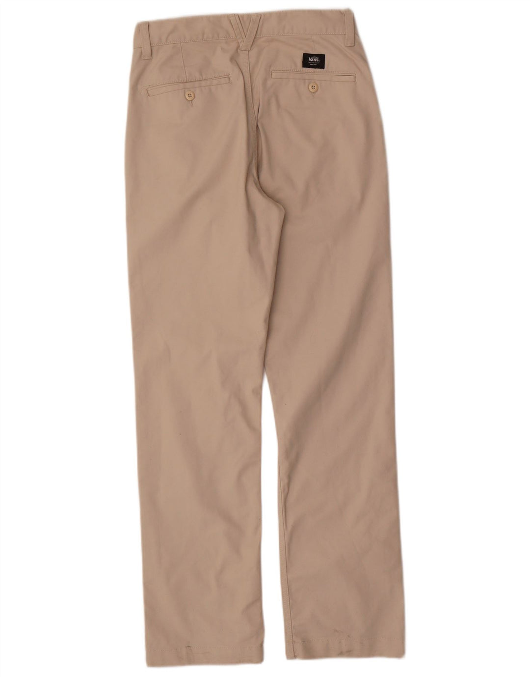 VANS Mens Relaxed Fit Chino Trousers W28 L30  Beige Polyester