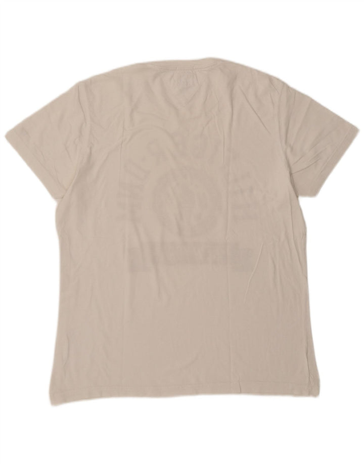 Tommy Hilfiger Mens Graphic T-Shirt Top XL White