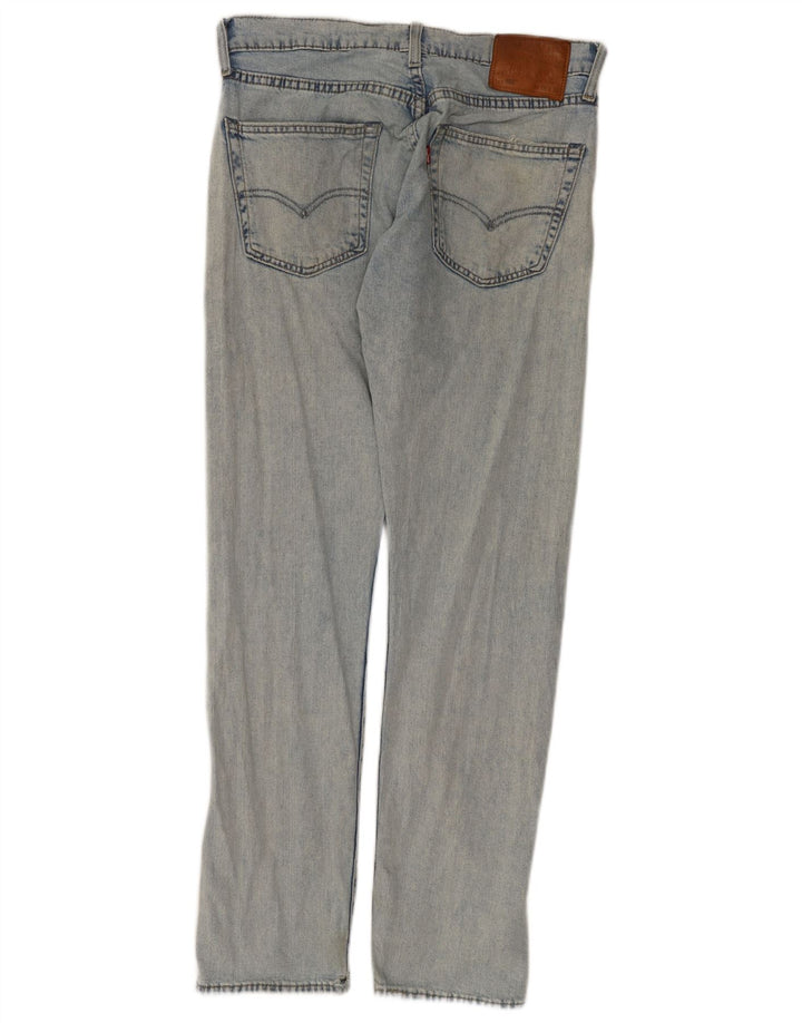 LEVI'S Mens 502 Tapered Jeans W29 L32 Blue Cotton