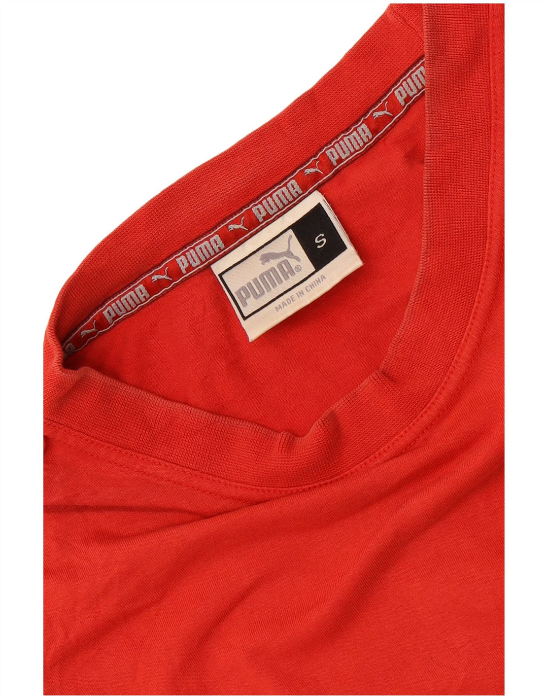 Puma Mens Graphic Vest Top Small Red Cotton