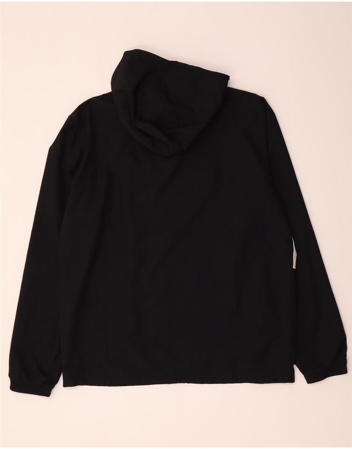 Under Armour Mens Hooded Tracksuit Top Jacket XL Black Colourblock