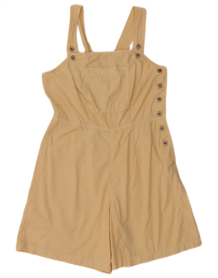 Colmar Womens Sleeveless Playsuit IT 42 Medium Beige Cotton