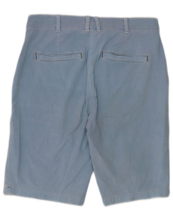 White Stuff Womens Chino Shorts UK 10 Small W30 Blue Cotton