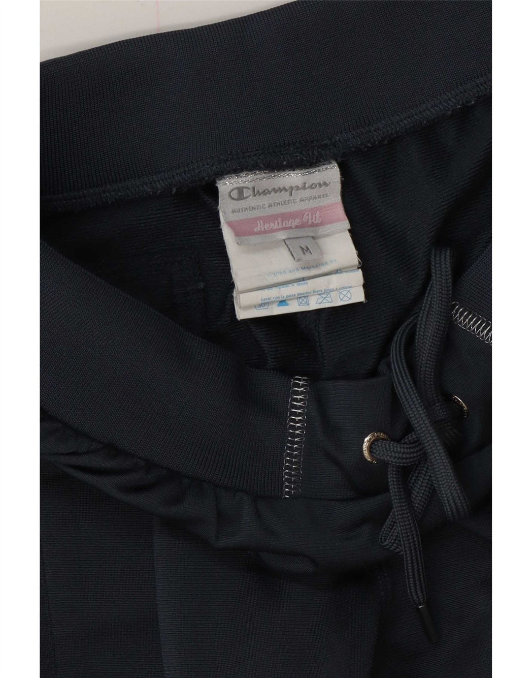 Champion Womens Tracksuit Trousers Joggers UK 12 Medium Navy Blue