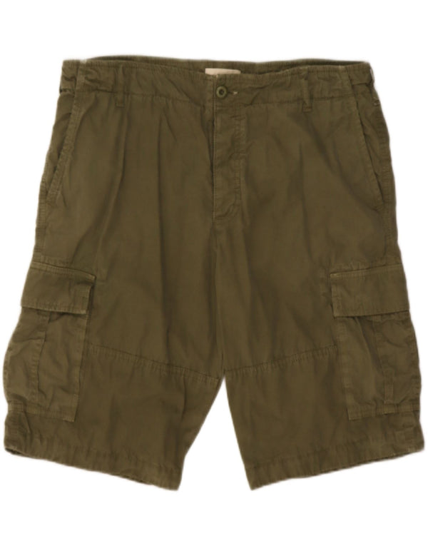 Roy Rogers Mens Cargo Shorts W35 Large Khaki