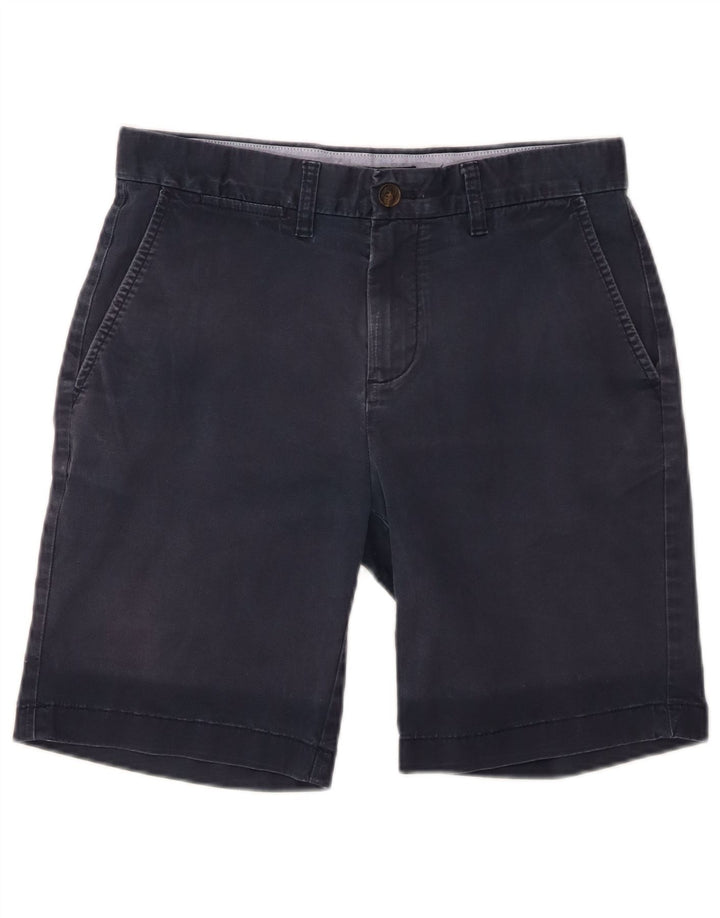 Tommy Hilfiger Mens Chino Shorts W29 Small Navy Blue Cotton