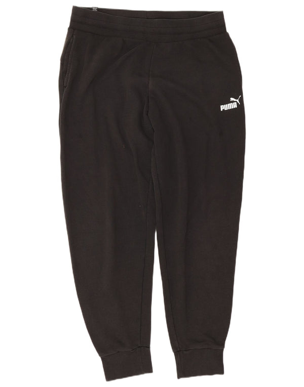 Puma Womens Tracksuit Trousers Joggers UK 14 Large Black