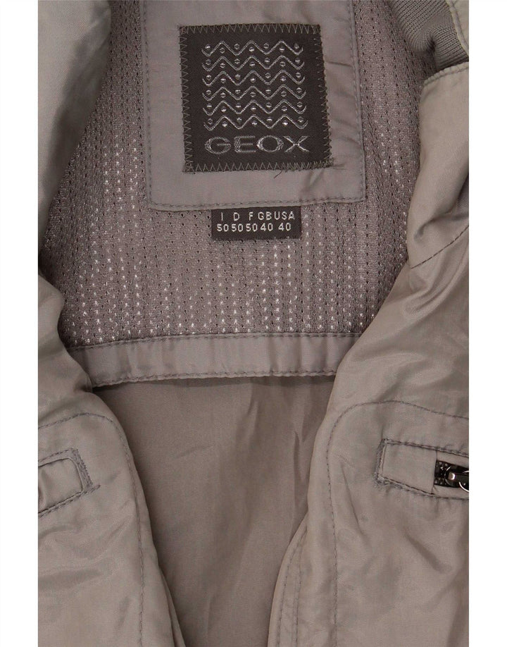 Geox Mens Utility Jacket UK 40 Large Grey
