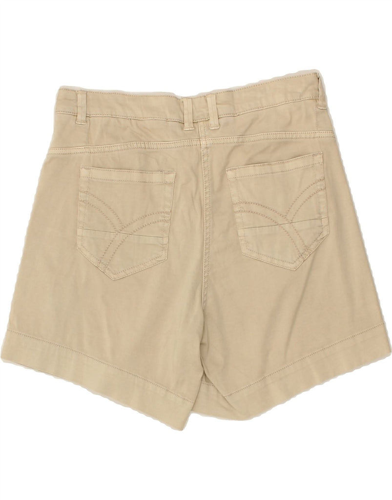 DACK'S Womens Slim Fit Casual Shorts IT 42 Medium W30  Beige Cotton Vintage Dack's and Second-Hand Dack's from Messina Hembry 