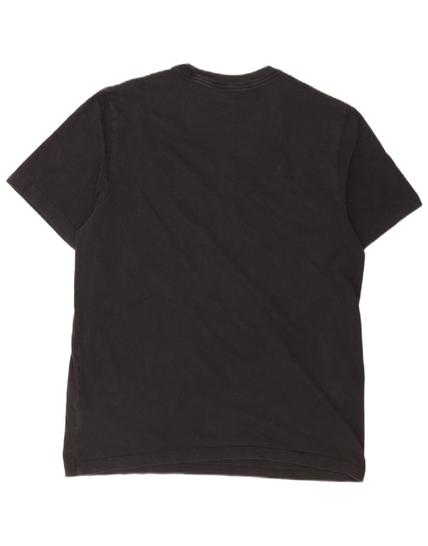 Jordan Mens Air Graphic T-Shirt Top Large Black Cotton