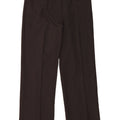 Essential Womens Straight Casual Trousers US 12 Large W32 L28 Grey