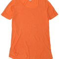 Fat Face Womens Oversized T-Shirt Top UK 10 Small  Orange