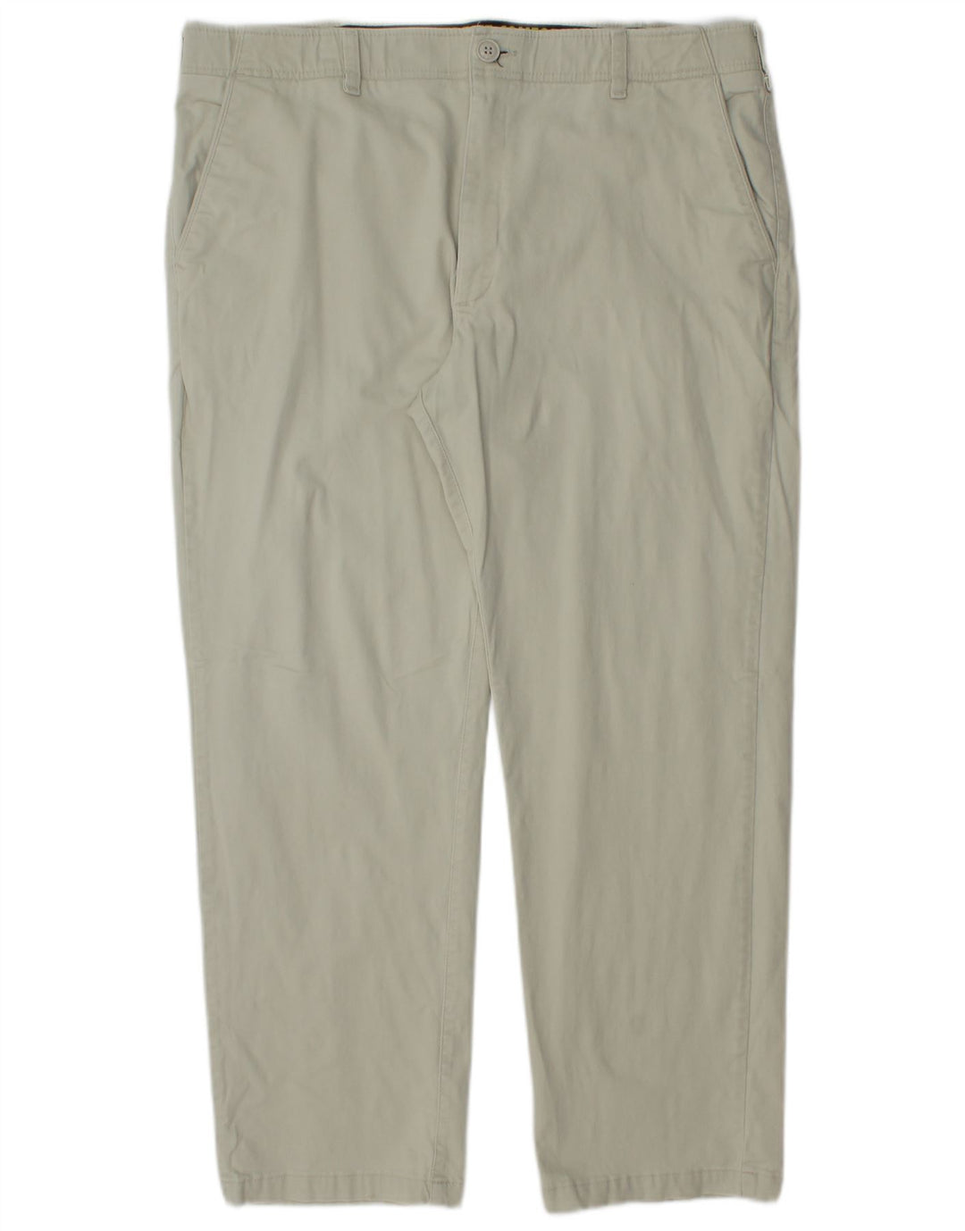 Lee Mens Extreme Motion Straight Chino Trousers W40 L28 Beige Cotton