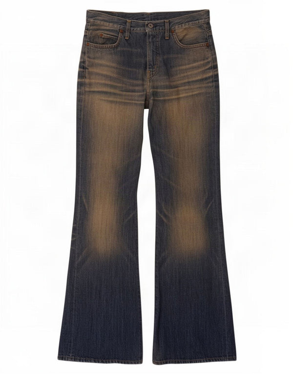 Levi's Womens Bootcut Jeans W28 L32 Navy Blue Cotton