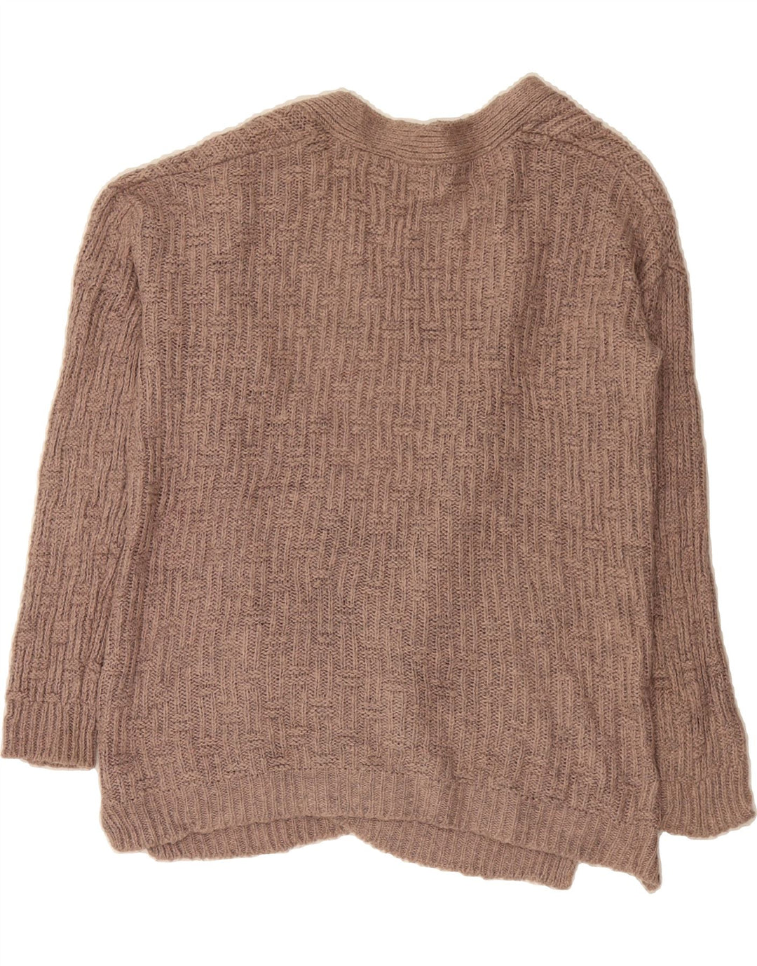 MOSSIMO Womens Open Cardigan Sweater UK 20 2XL Brown Acrylic Vintage Mossimo and Second-Hand Mossimo from Messina Hembry 
