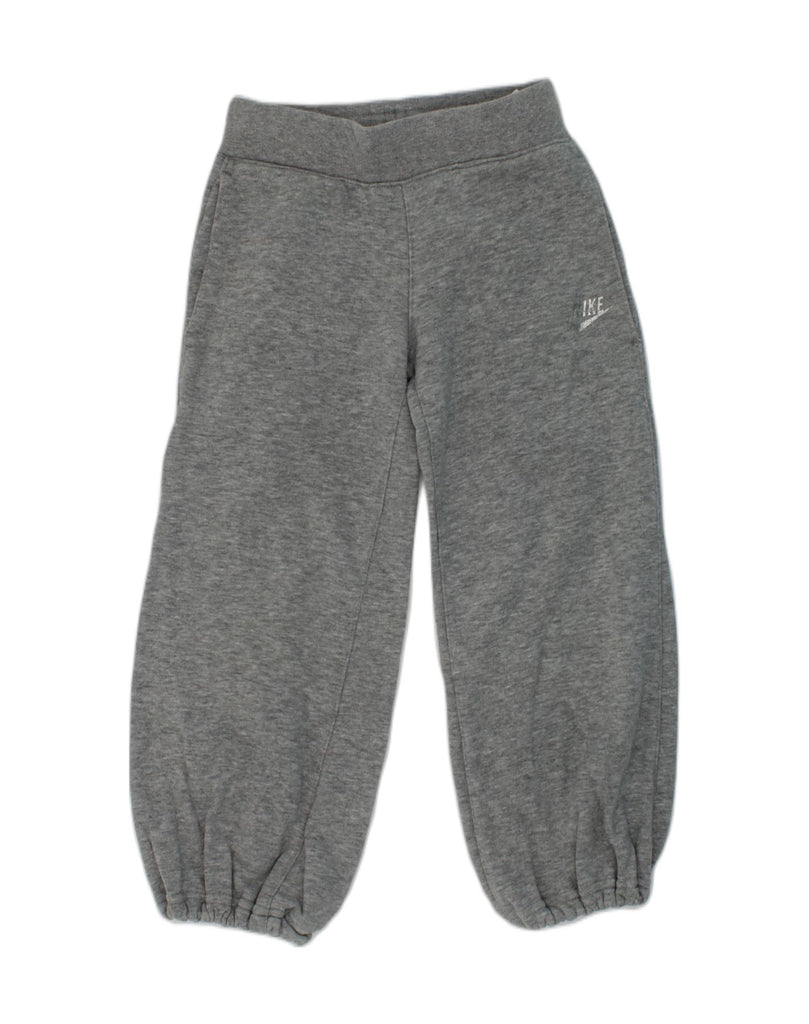 NIKE Boys sportswear Tracksuit Trousers Joggers 3-4 Years Grey Cotton | Vintage Nike | Thrift | Second-Hand Nike | Used Clothing | Messina Hembry 