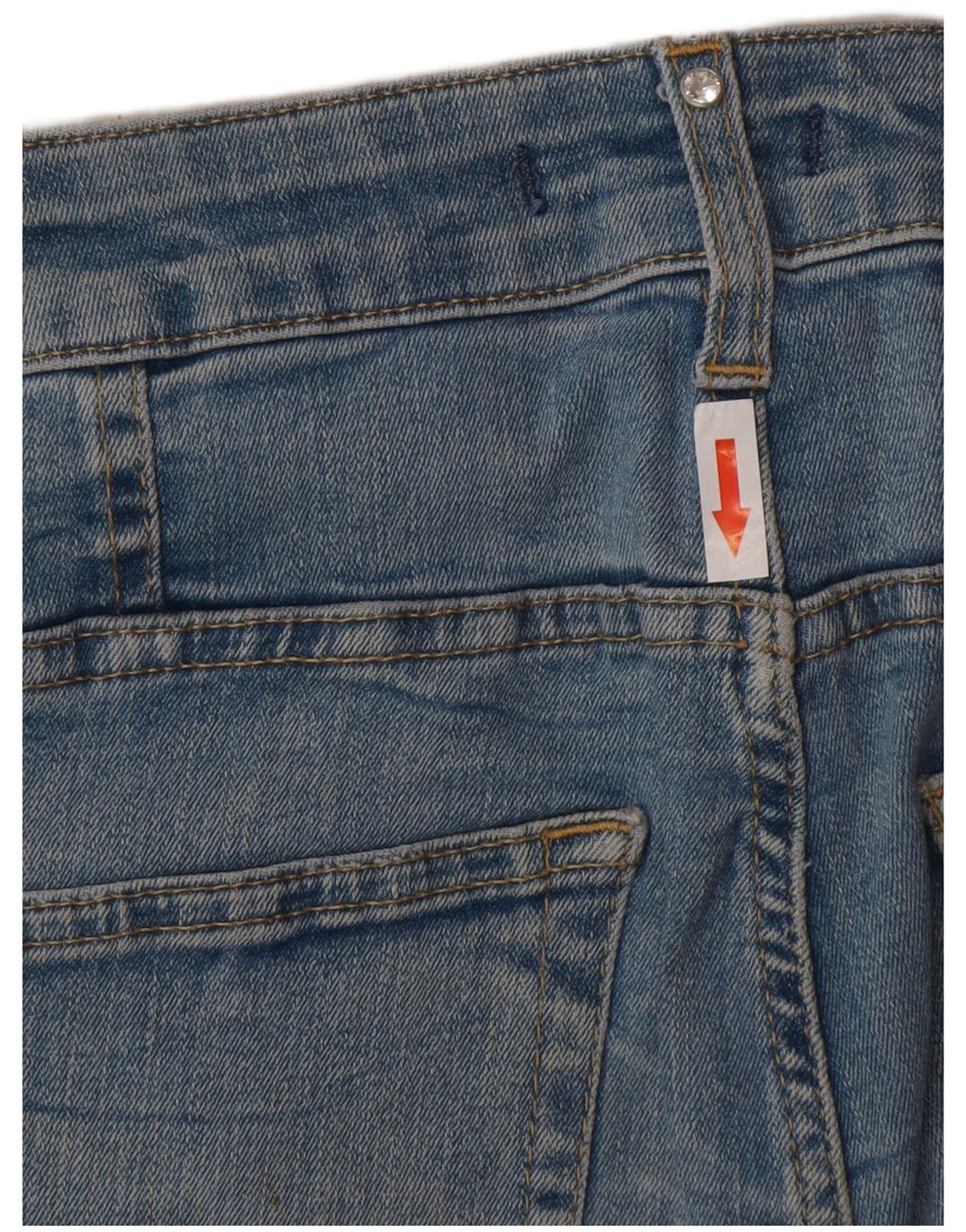 Liu Jo Womens Skinny Jeans W28 L27 Blue Geometric