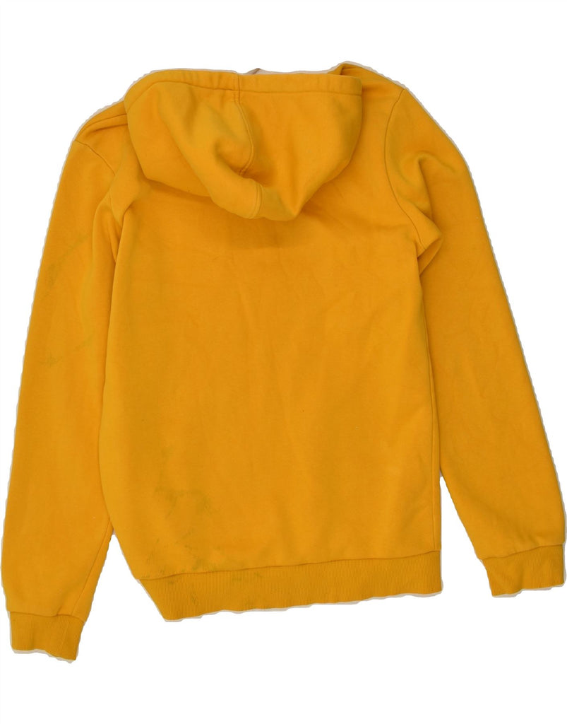 ADIDAS Mens Graphic Hoodie Jumper Small Yellow Cotton | Vintage Adidas | Thrift | Second-Hand Adidas | Used Clothing | Messina Hembry 