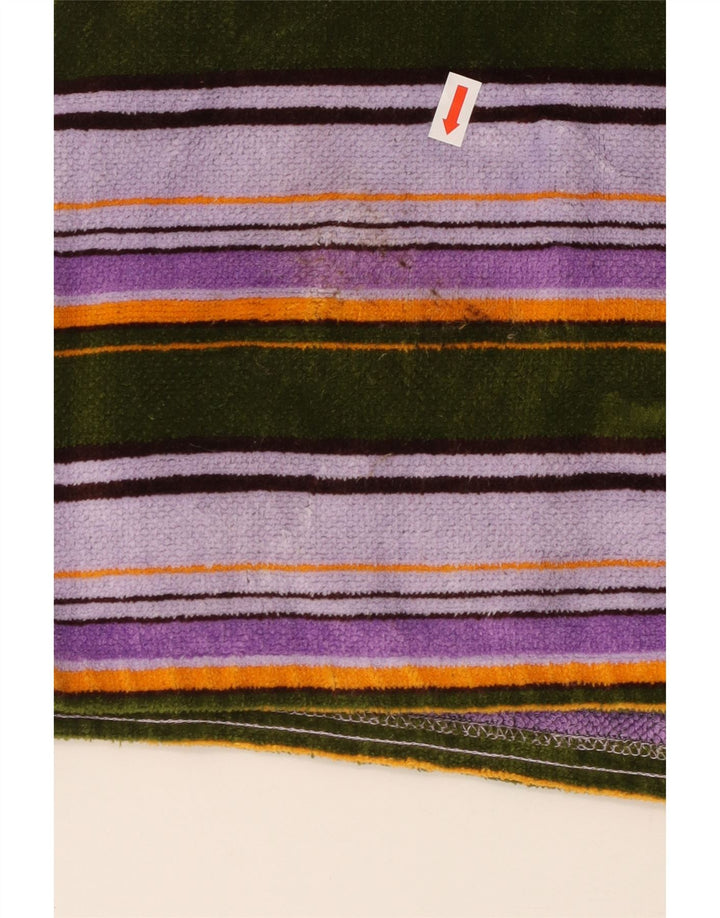 VINTAGE Womens Terry Cloth Blazer Jacket EU 40 Medium Multicoloured