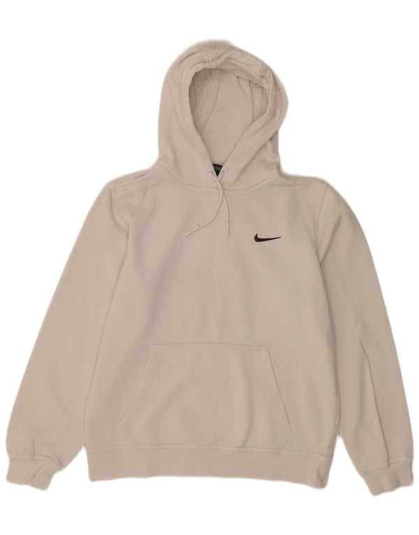 Nike Mens Hoodie Jumper Medium White
