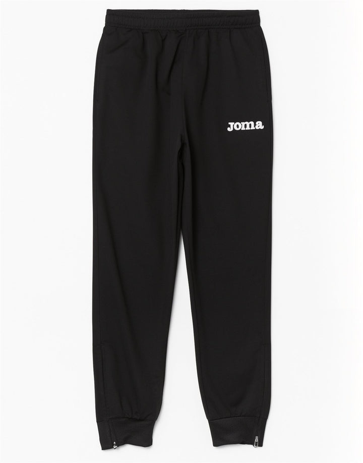 Joma Mens Tracksuit Trousers Joggers Medium Black Polyester Sports