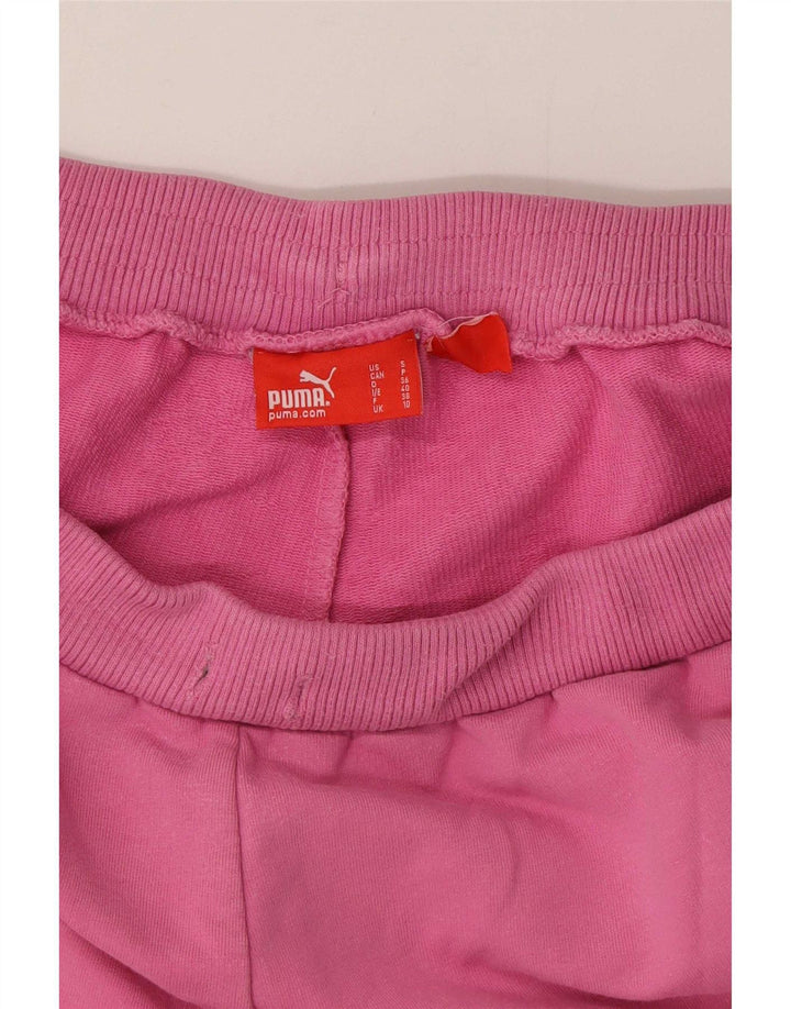 Puma Mens Tracksuit Trousers Joggers UK 10 Small Pink